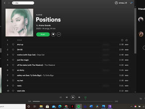 Ariana Grande's New Positions