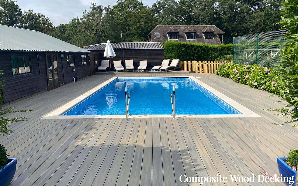 Composite Wood Pool Decking