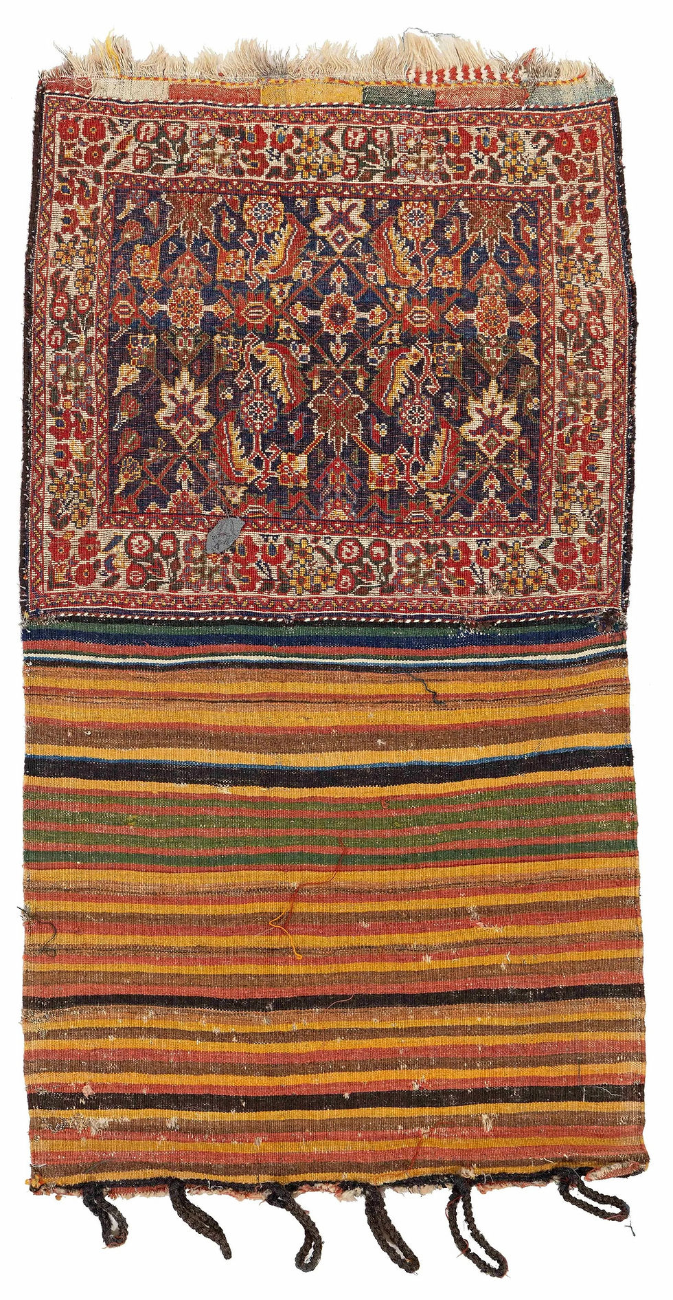 サムネイル： Kashkuli Bag 75 x 70 cm (2' 6" x 2' 4") Persia, ca.1910