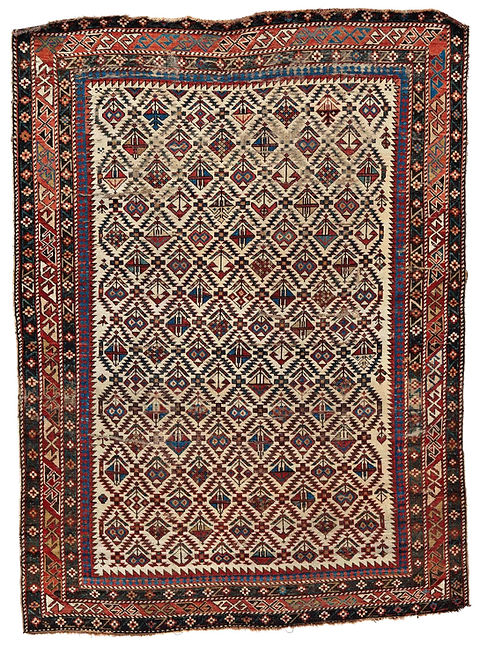 シルヴァン アンティークラグ 19世紀 170 x 127 cm | Kawasemi Rug