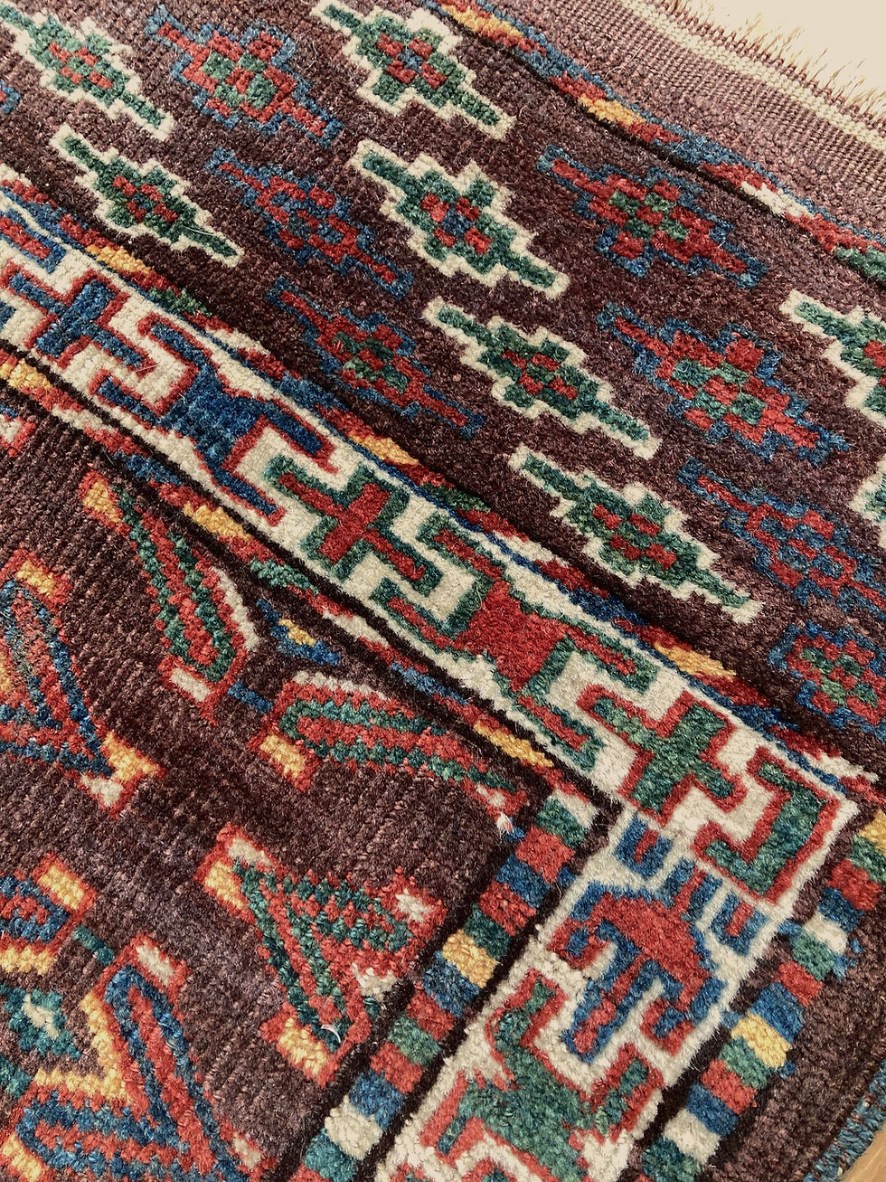 Thumbnail: アンティークヨムト族・トルクメン・エンシ 19世紀末。