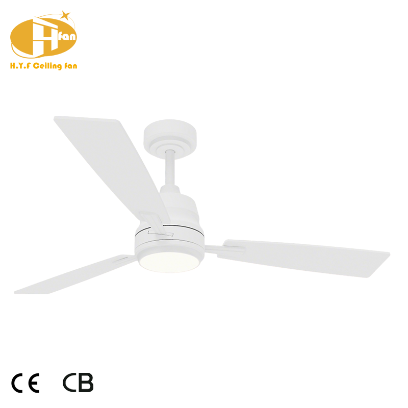 Miniatura: Remote Controlled Air Circulation Lamp DC Motor Ceiling Fan Light for Guest Room