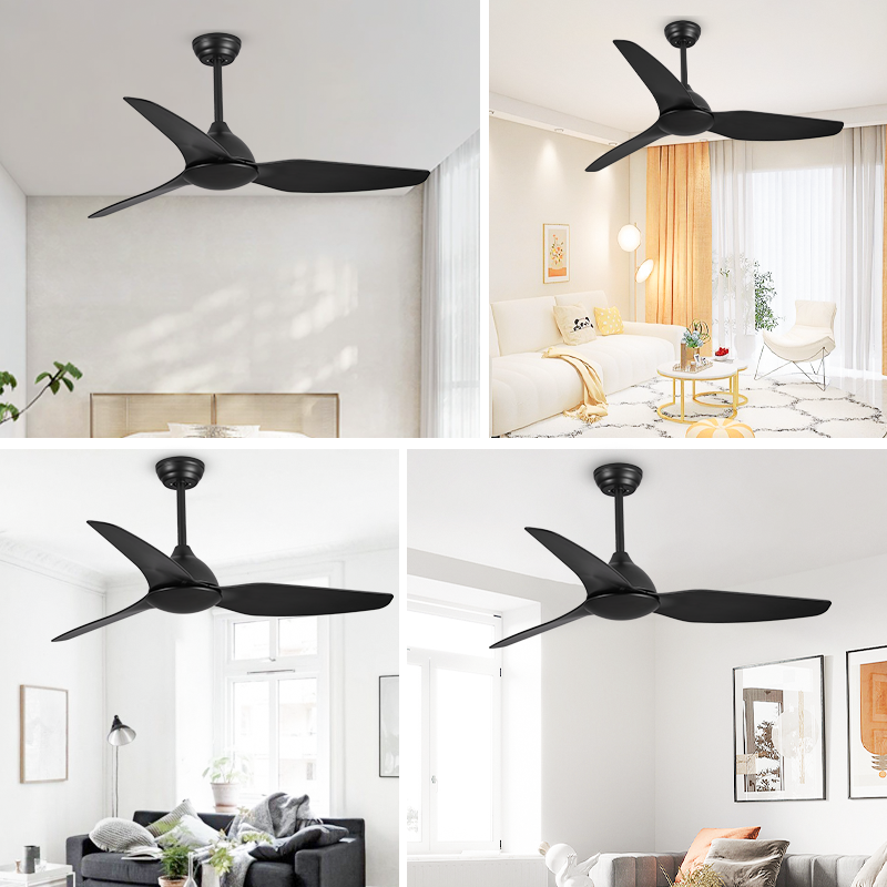 IP65 Waterproof Outdoor Ceiling Fan Without Light for Patio Gazebo Porch
