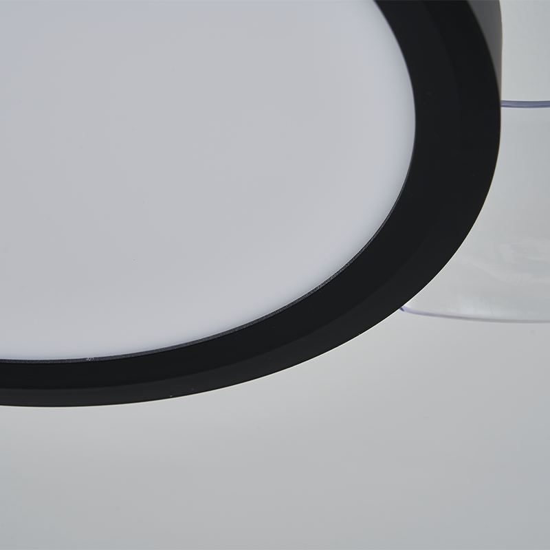 Minimalist Ceiling Fan with Light for Small Bedroom - Retractable