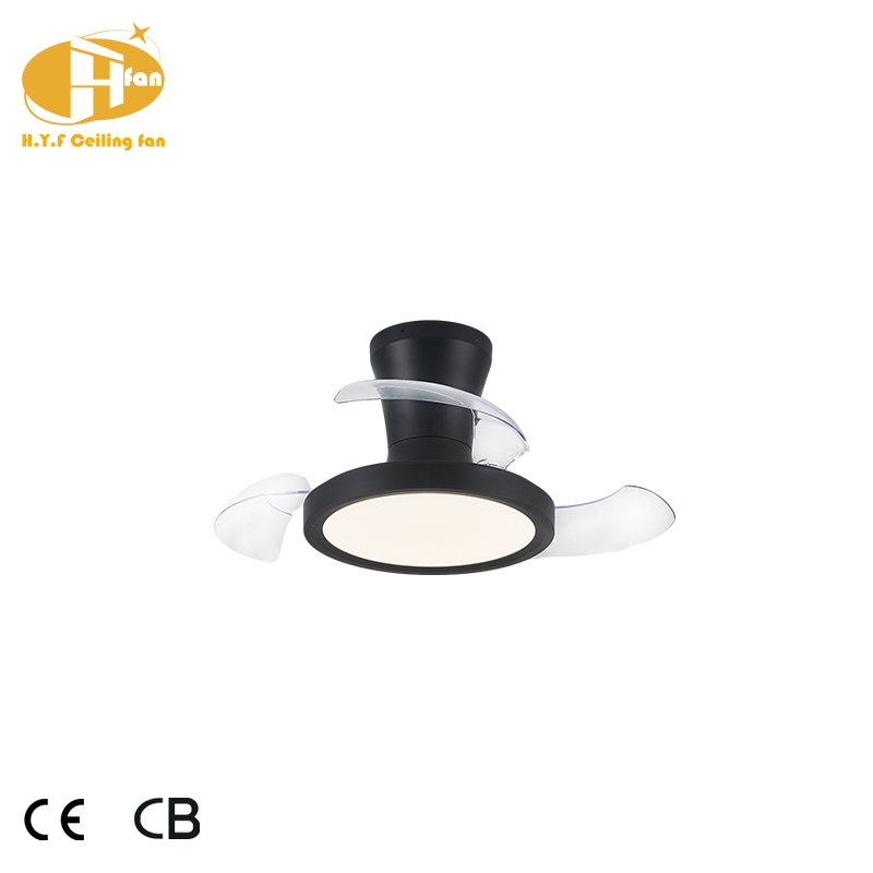 Miniature : Retractable Fan Light Multi Color Casings Low Noise Motor for Small Bedroom 