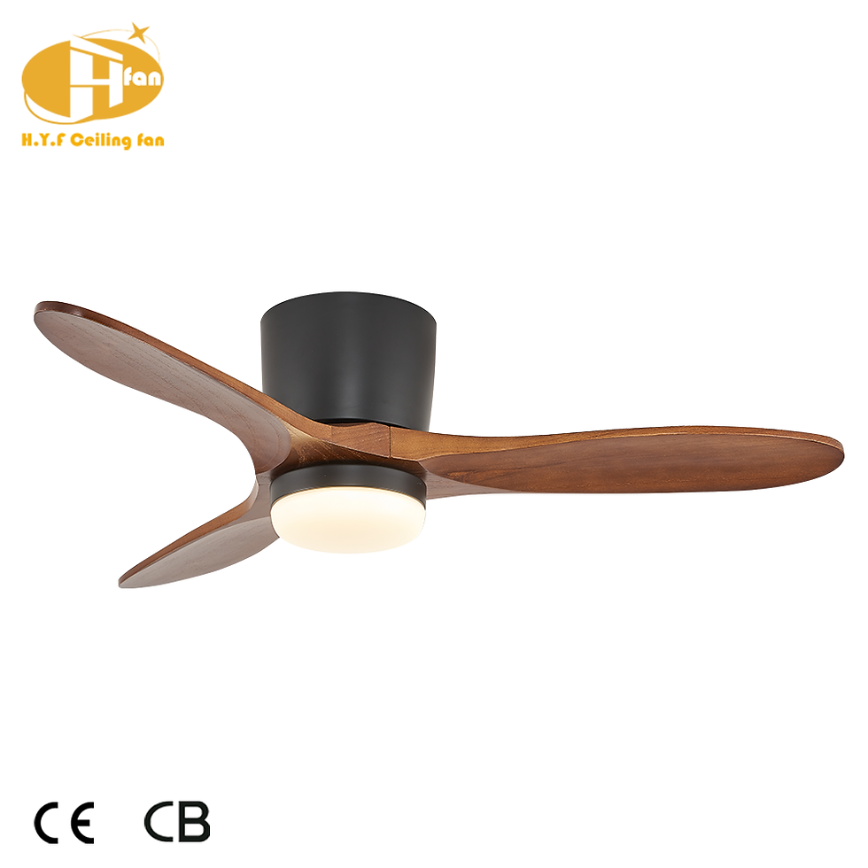 Miniature : Sleek Rounded Housing Hugger Fan Light Combo for Narrow Hall Guest Cabin 