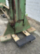 Thumbnail: (Unfinished) Wysong and Miles Cast Iron Crank Table Base