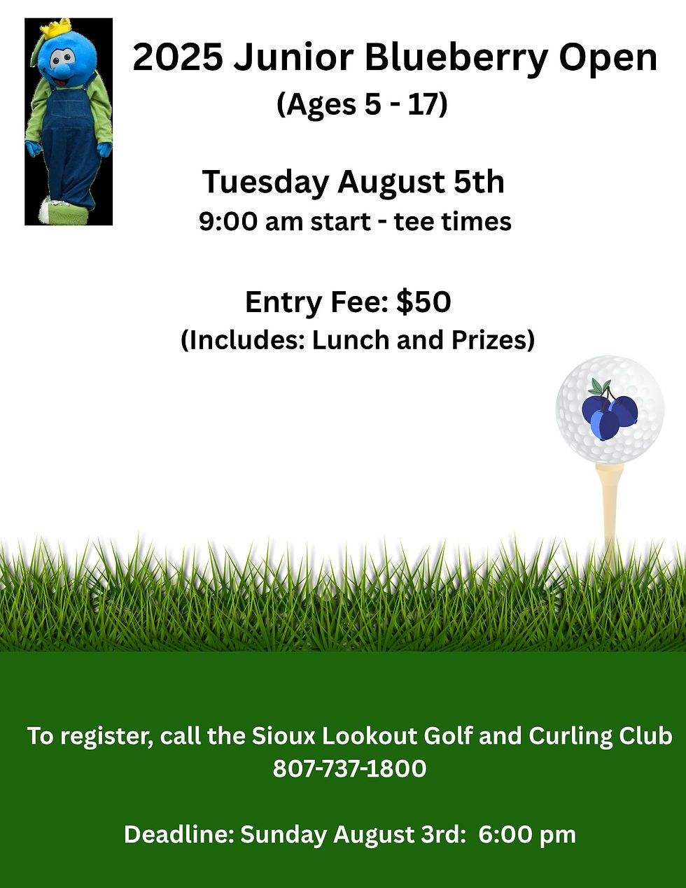 2025 Junior Blueberry Golf Tournament