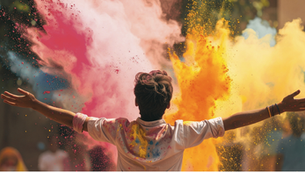 Holi Celebration, Mahé Yoga Holistic Zoetermeer