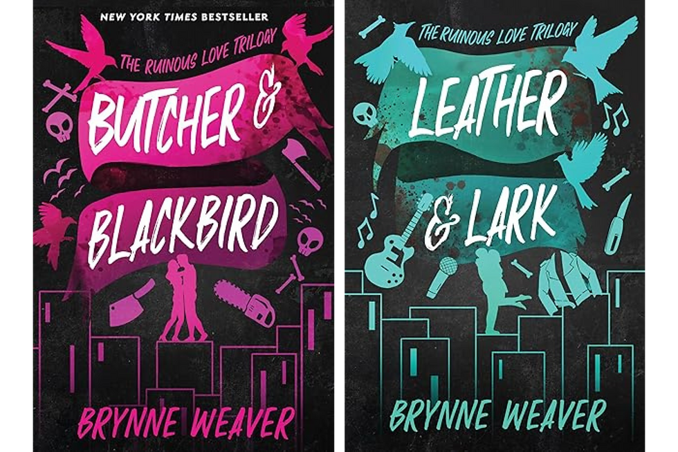 Exploring Brynne Weaver's Dark and Captivating Romance: "Butcher & Blackbird" and "Leather & Lark"