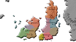 Game Map (Regions)