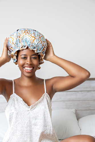 Bounce Curl Best Satin Cap For Curly Hair Bounce Curl Reversible