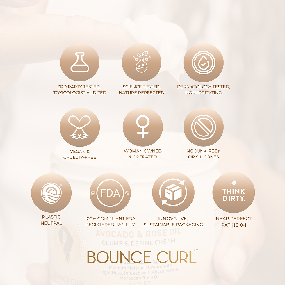Thumbnail: Bounce Curl Avocado & Rose Oil Clump & Define Cream
