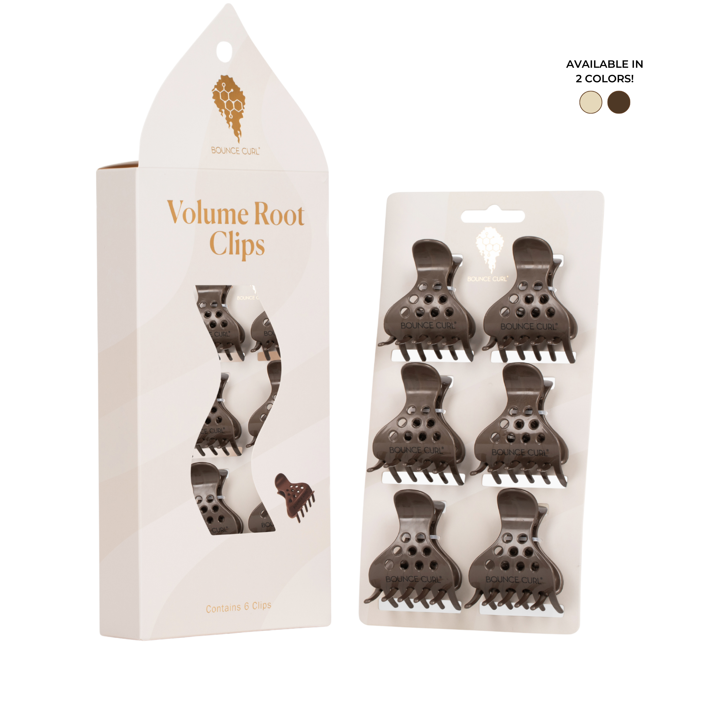 Bounce Curl Volume Root Clips