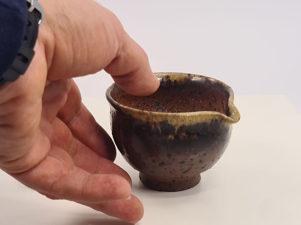 Thumbnail: Handmade Katakuchi Matcha Bowl