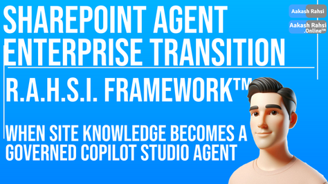 SharePoint Agent Enterprise Transition