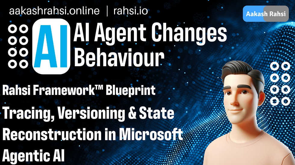 AI Agent Behaviour Changed