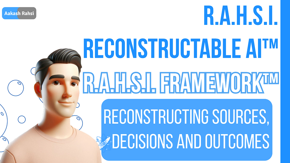 R.A.H.S.I. Reconstructable AI™