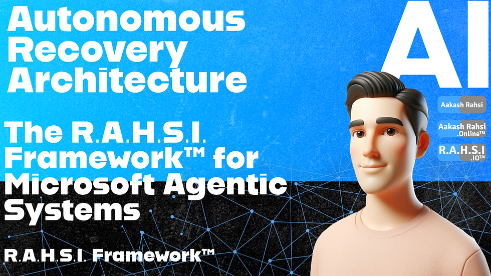 Autonomous Recovery Architecture