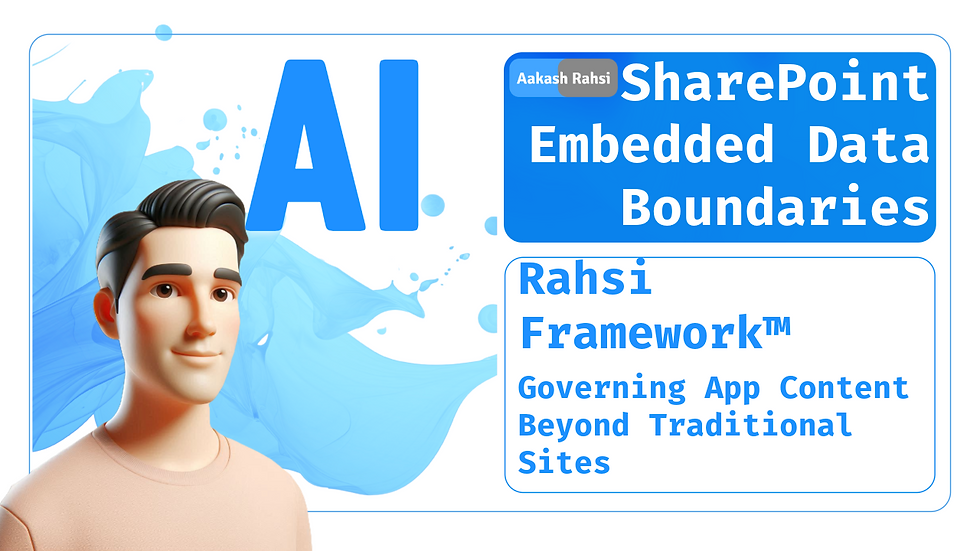 SharePoint Embedded Data Boundaries