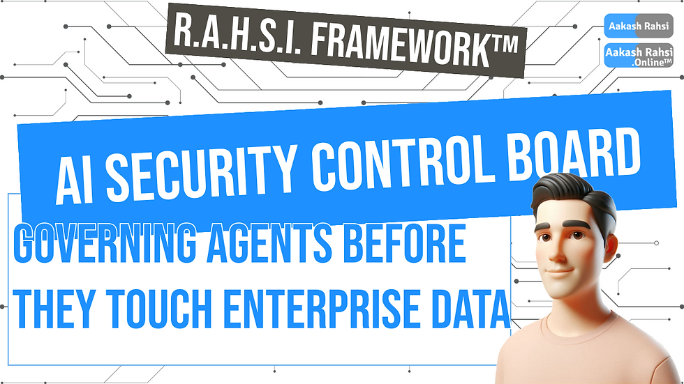 AI Security Control Board