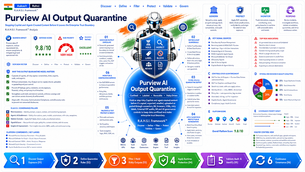 Purview AI Output Quarantine