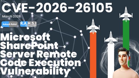 CVE-2026-26105 | Microsoft SharePoint Server Spoofing Vulnerability