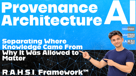 Provenance Architecture
