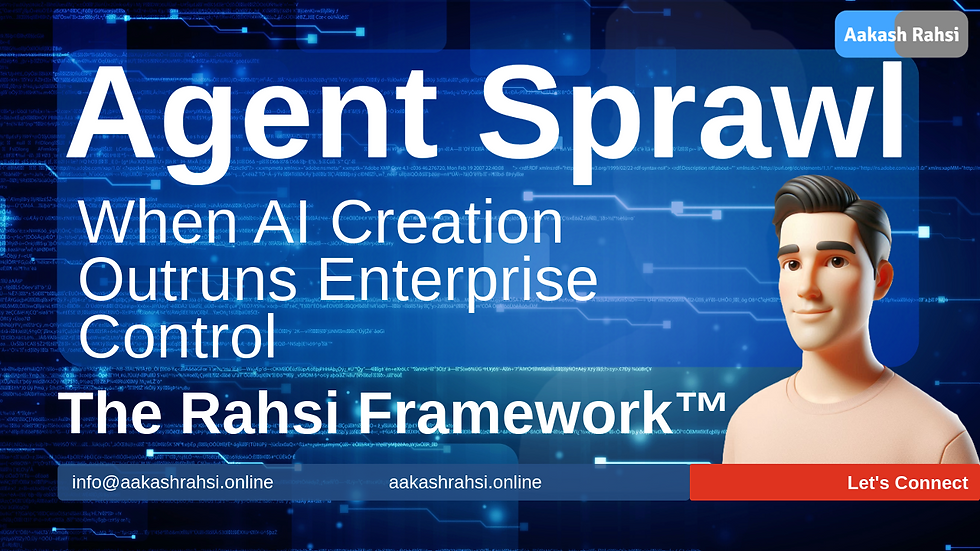 Agent Sprawl