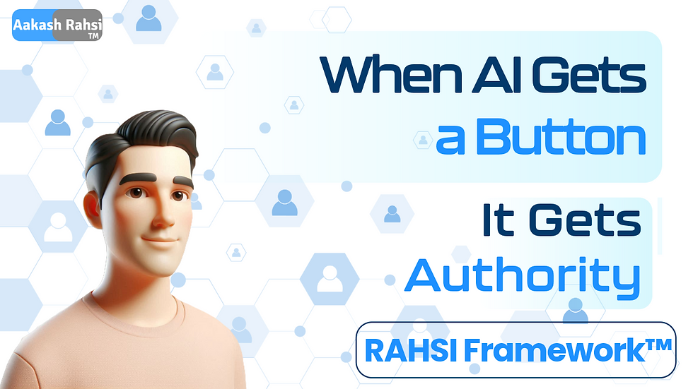 When AI Gets a Button