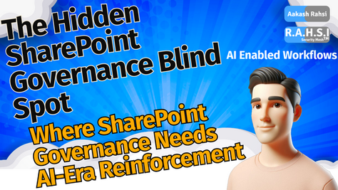 The SharePoint Governance Gap No Framework Covers | Why ISO, SOC 2, NIST and even Zero Trust quietly fail in the Copilot era