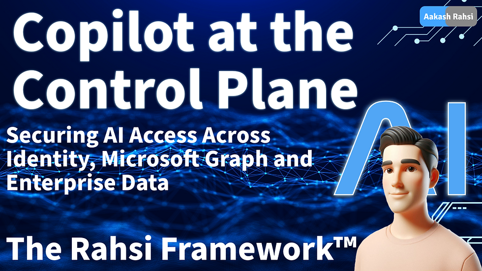 Copilot at the Control Plane