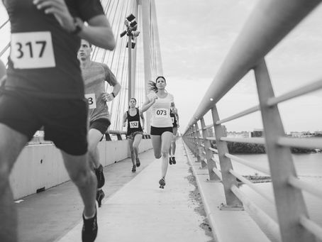 Does your life distract you from Jesus…
Or do you focus on Jesus to race through life?
