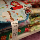 Stack of Handmade baby accessories from Softy Kidz