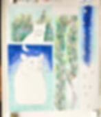 working on the art for my Redbubble backpack design