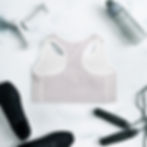 Thumbnail: NBD "Snow White" Padded Sports Bra