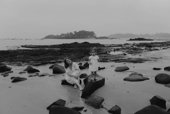 Séance photo mère et fille à Saint Briac sur mer