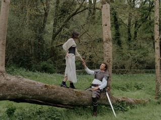 Séance photo médiévale fantasy en Bretagne | Cosplay & couples alternatifs | Ivannalys Photographe