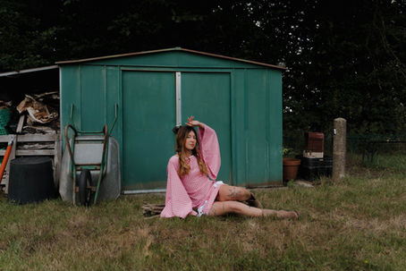 Séance Photo Farmer Daughter à Loudéac en Bretagne