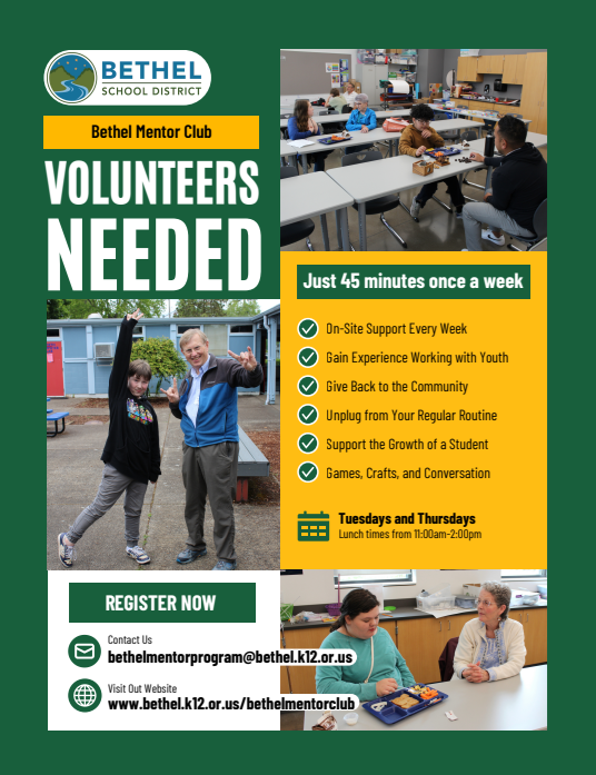 Make a difference in a young person's life!