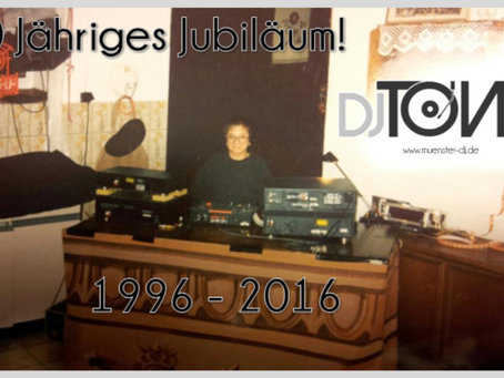 20 Jähriges Jubiläum