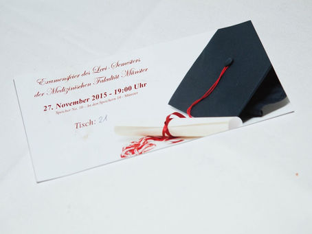 Examensfeier Medizinische Fakultät Münster