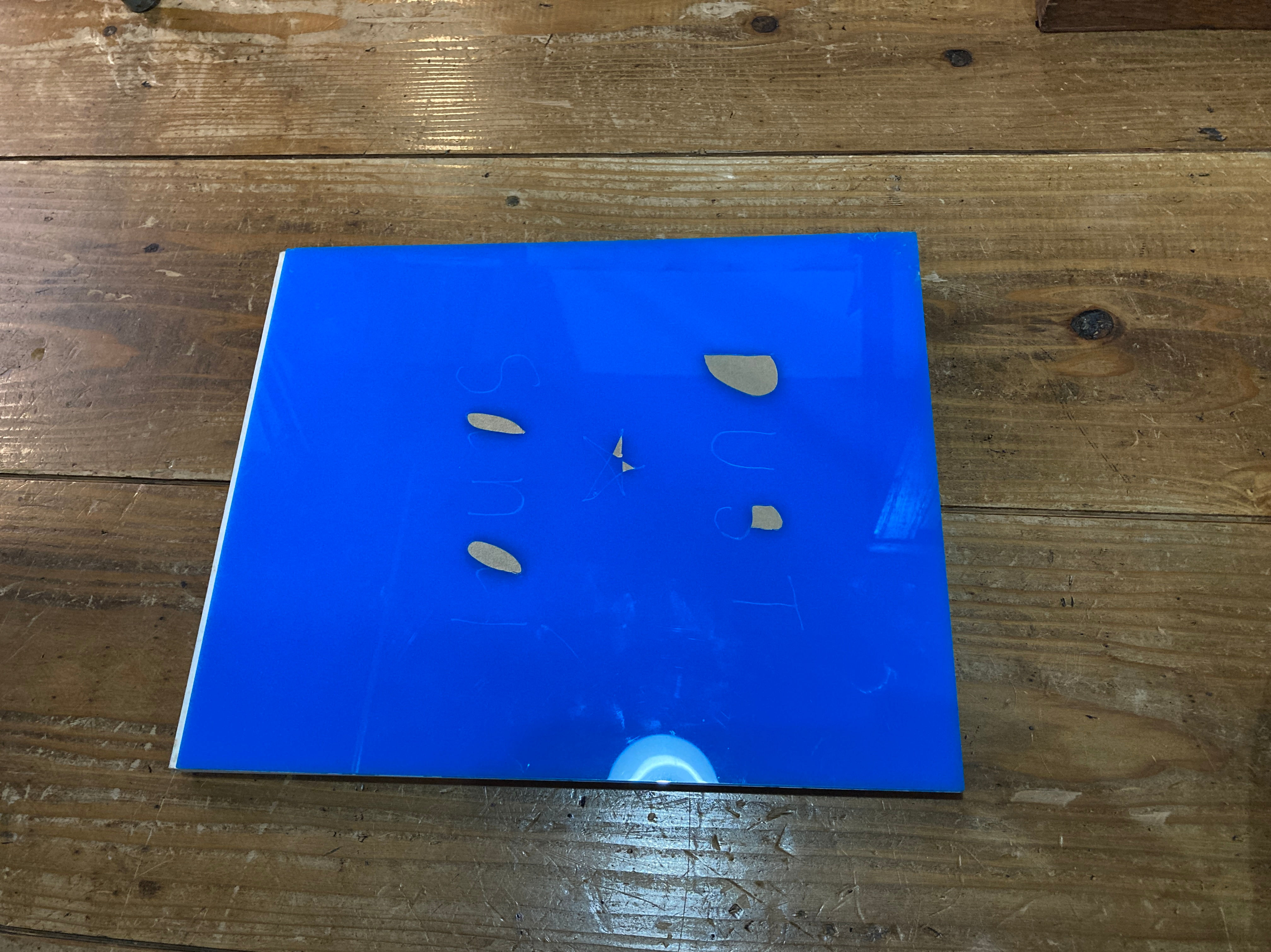 DUST　/ 佐内正史　本人ルーターで刻印