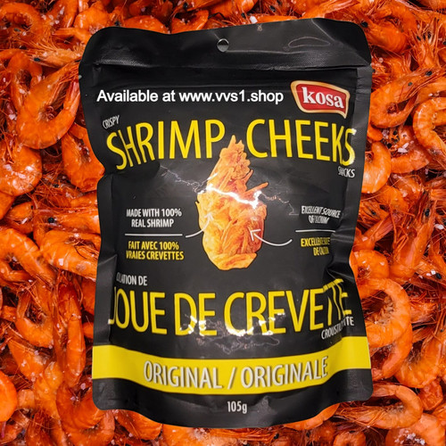 Kosa Crispy Shrimp Cheeks Snack (454g x 12 packs)