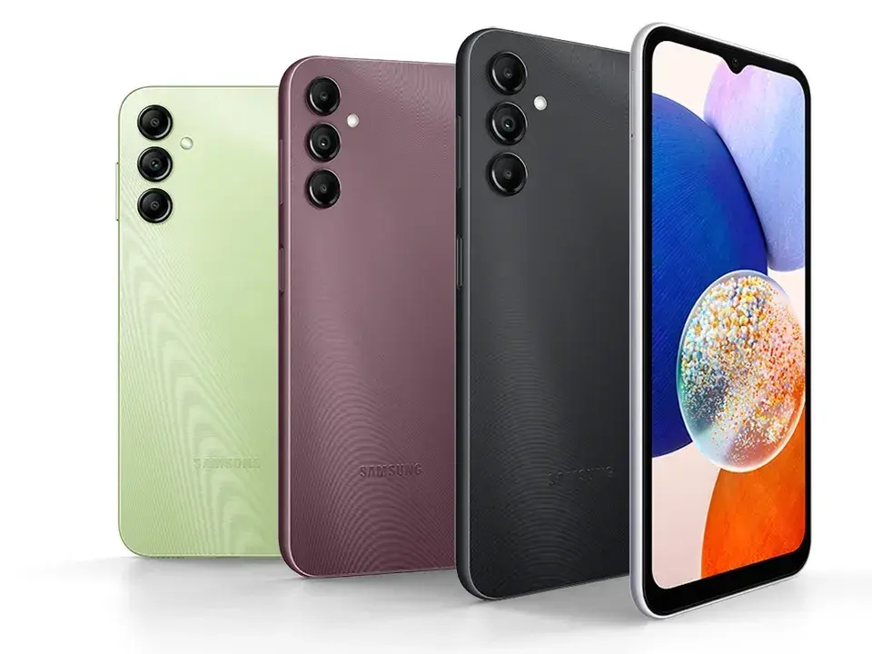 Le Galaxy A14 4G Écran 6.6"FHD+90 Hz Dolby Audio CPU Hélio G80 4GoRAM+64GoROM 50+13MP 5000MAh 