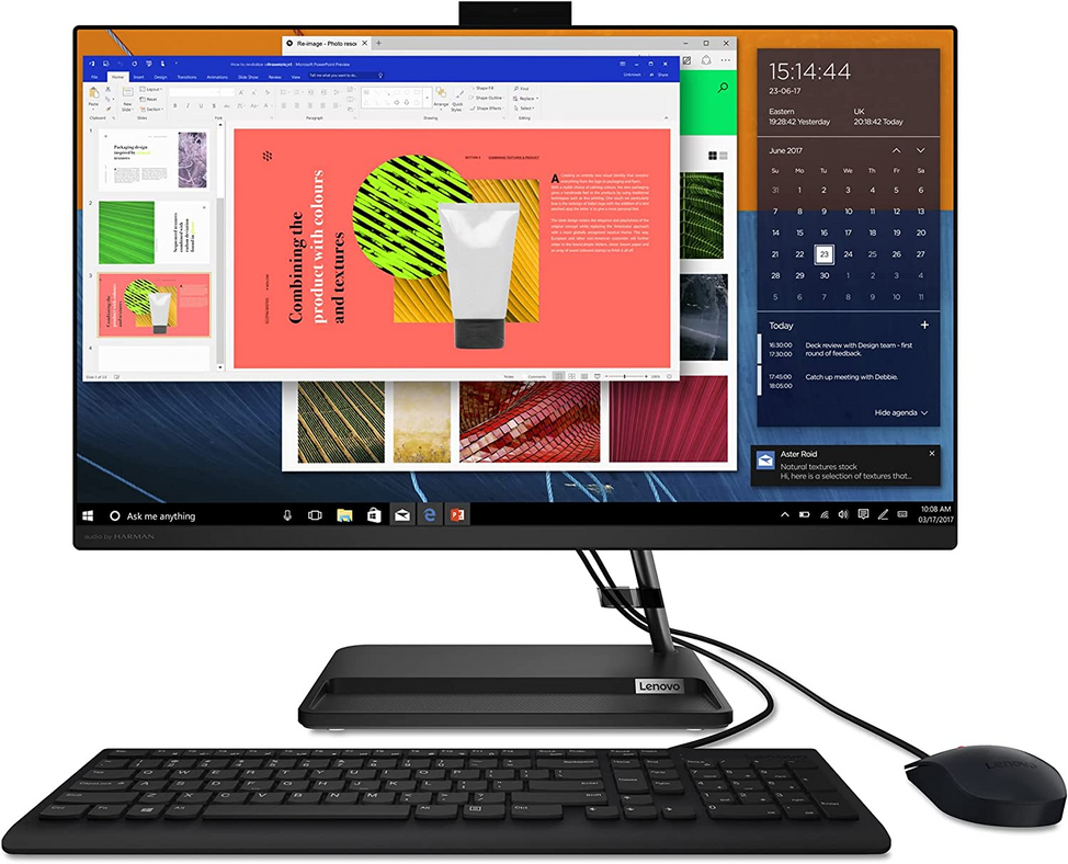 Le Lenovo Ideacentre AIO 3 27ALC6 Tout-en-Un 27" FHD (AMD Ryzen 5 5500U 16 Go RAM 512 Go SSD