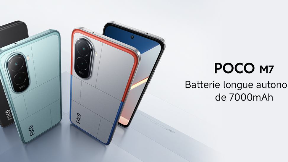 Le XIAOMI POCO M7 4G 8GoRAM+256GoROM écran 6.9"FHD+144 Hz CPU Snapdragon 685 Double arrière AI 50+0.8MP selfie 8MP batterie 7000mAh 33W Noir BT5.1 Chargeur Non Inclus 2 Ans de Garantie