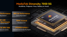Le OSCAL TANK 1 5G Incassable avec Écran Sec 2.01" batterie 20000mAh/55W (16+32)GoRAM+512GoROM/2To Écran 678"FHD+120Hz Caméra 64MP+20MP Vision Nocturne Android 15 IP68/IP69K/NFC/GPS CPU DIMENSITY 7050