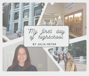 My first day of Highschool