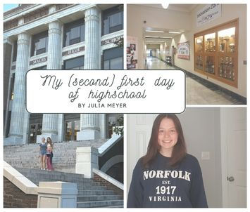 My (second) first day of high school